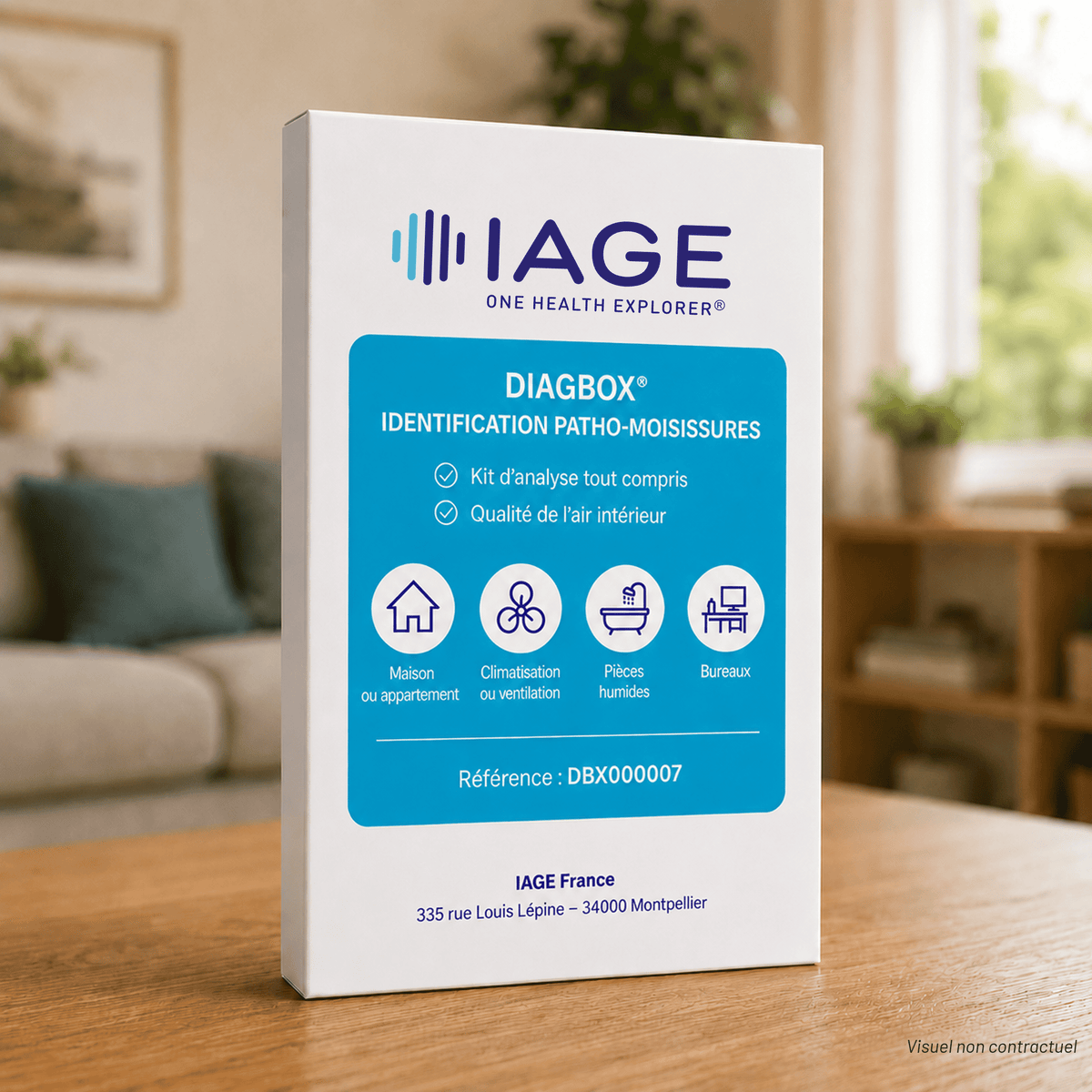 DIAGBOX® Pack Protection Max  Identification 5 patho-moisissures