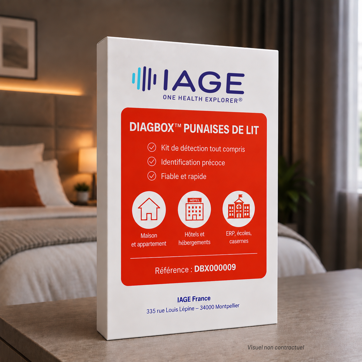 DIAGBOX® Détection Punaises de Lit