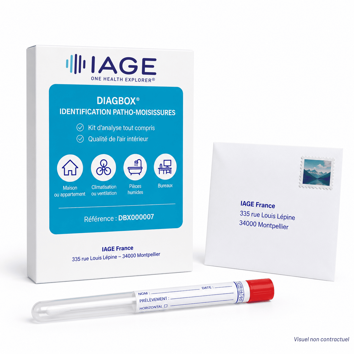 DIAGBOX® Pack Protection Max  Identification 5 patho-moisissures